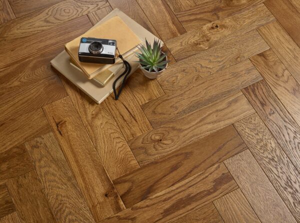 Evolve Flooring - 90 Cognac Brushed & Lacquered