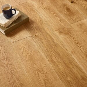 Evolve Flooring - 180 Deep Brushed Handscraped Natural Brushed & Lacquered - Image 2